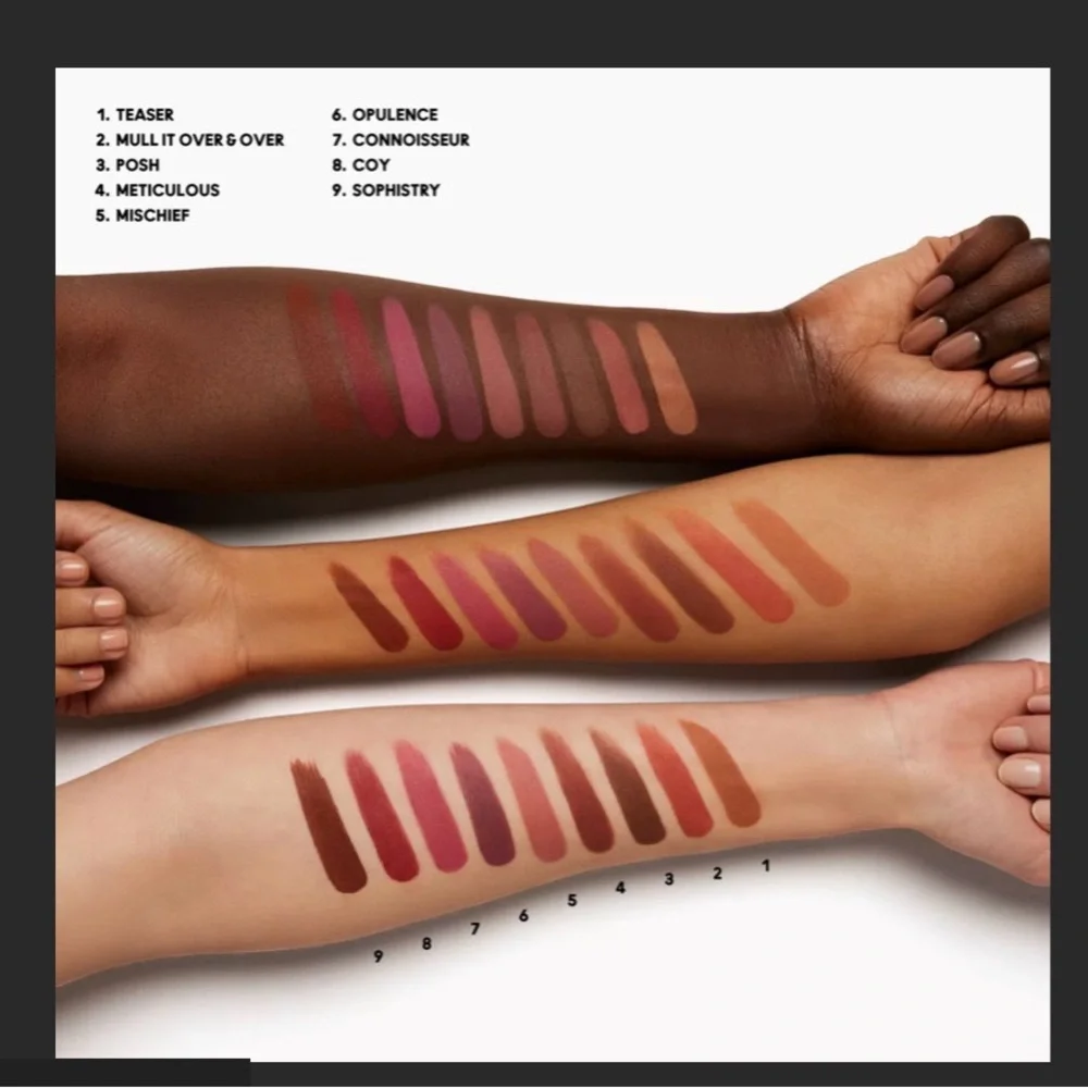 MAC TEASER Locked KISS 24hr Lipstick in Warm Brown